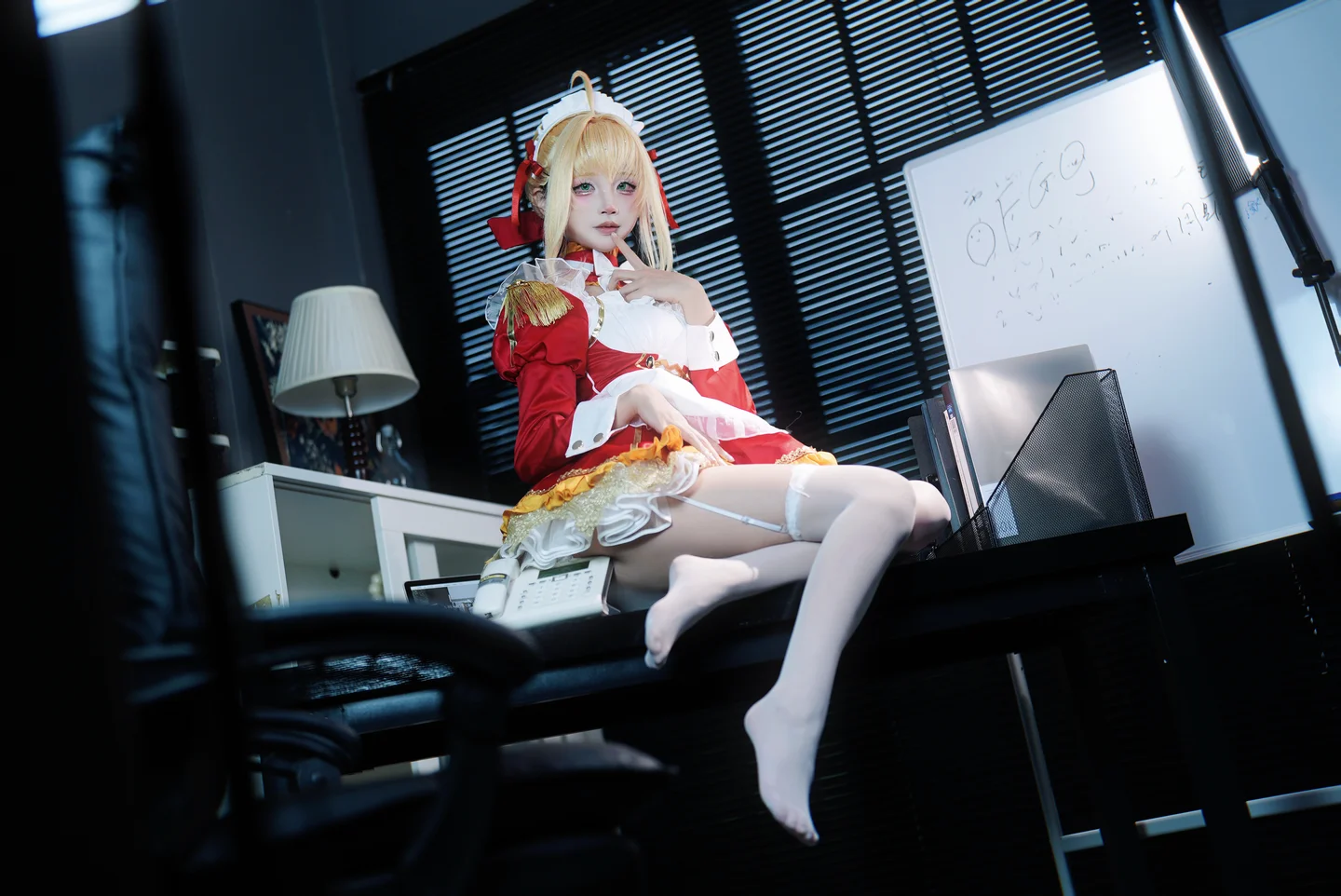 五更百鬼 - FGO：尼禄 女仆 [15P-166MB] tg@simisebaisi 【丝足阁】006.webp